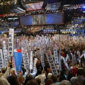 Crowd at the 2004 Democratic National Convention