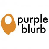 Purple Blurb logo