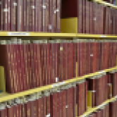 Library shelves of University of Saskatchewan theses