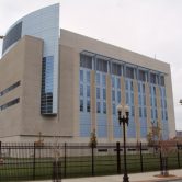 Exterior photo of the National Infectious and Emerging Disease Laboratories