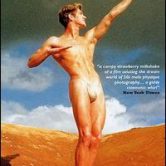 DVD cover for the film Beefcake with man in muscular pose