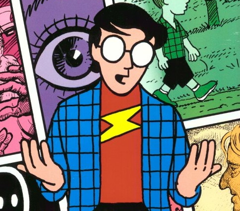 Scott McCloud self-illustration