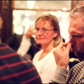 Man holding his nose - photo by Anders Adermark