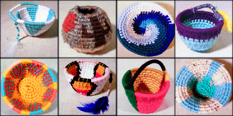 Baskets coiling