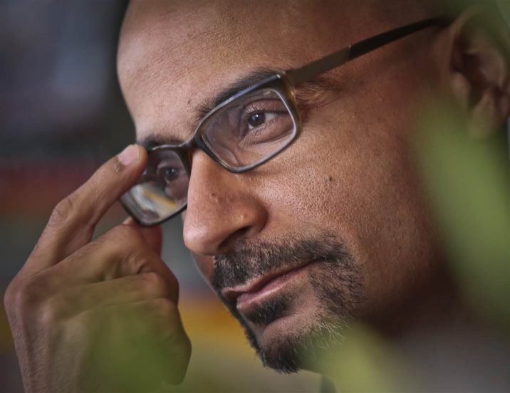 Junot Diaz photo by Bebeto Matthews, AP