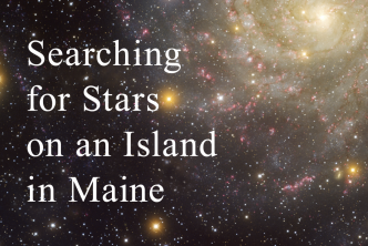 Book cover for Searching for Stars on an Island in Maine