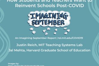 Cover page - How Students and Teachers Want to Reinvent Schools Post-COVID-1