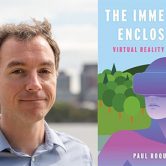 Paul Roquet and book cover Immersive Enclosure